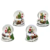 Palla di Neve in Resina con LED Pezzo Singolo