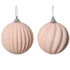 Pallina di Natale da Appendere in EVA colore Rosa Pezzo Singolo
