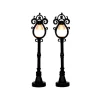 Parisian Street Lamp S/2 B/O 4.5V Cod. 44757