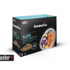 Pellet di legno FSC Weber - Ontano Cod. 18290