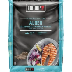 Pellet di legno FSC Weber - Ontano Cod. 3401052