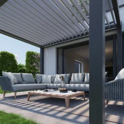 Pergola in Metallo Biohort 3x3.5 m