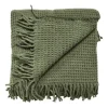 Plaid Selien 150x200 cm Colore Deep Green