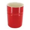 Porta Utensili 11 cm Rosso in Ceramica