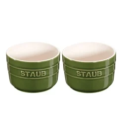 Ramekins 8 cm Verde Basilico in Ceramica