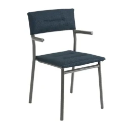 Sedia Impilabile con Braccioli ORON LaFuma LFM5273 Bleu Encre
