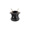Set Fonduta Gourmet 16 cm Nero in Ghisa