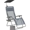 Set Poltrona Reclinabile Sdraio RELAX ZEN EDITION LaFuma LFM5360 Silex/Titane