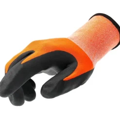 Stocker Guanti da Lavoro Ultra Fini in nitrile 9/M Arancione