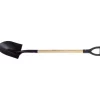 Stocker Pala in acciaio con manico in legno 124 cm