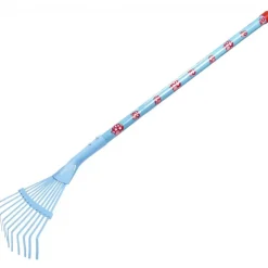 Stocker Rastrello 78 cm colore azzurro KIDS GARDEN