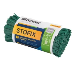 Stocker Stofix filo animato in plastica 15 cm - 1000 pz