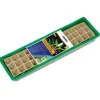 Stocker Vassoio miniserra con vasetti di torba 55,5 x 14,5 x h12 cm