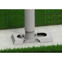 Supporti da Tassellare per Frangivista in Metallo Biohort