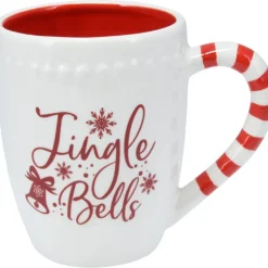 Tazza di Natale in Ceramica 11 cm. Pezzo Singolo