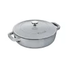 Tegame Chistera 28 cm Grigio Graphite in Ghisa