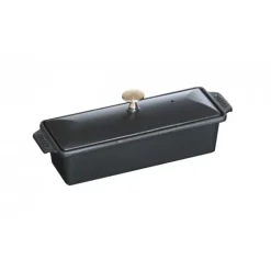 Terrina 30 x 11 cm Nera in Ghisa