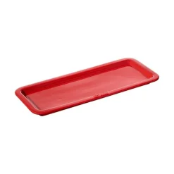 Vassoio da Portata 36 x 14 cm Rosso in Ceramica